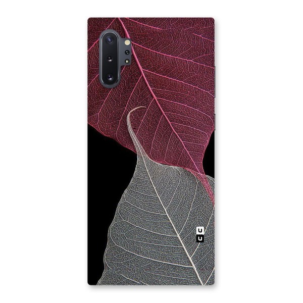 Beauty Leaf Back Case for Galaxy Note 10 Plus