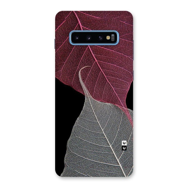 Beauty Leaf Back Case for Galaxy S10 Plus