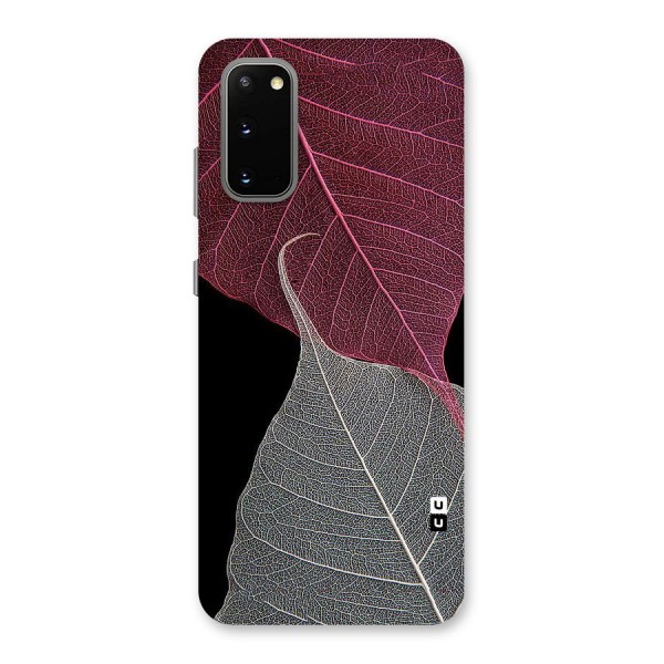 Beauty Leaf Back Case for Galaxy S20
