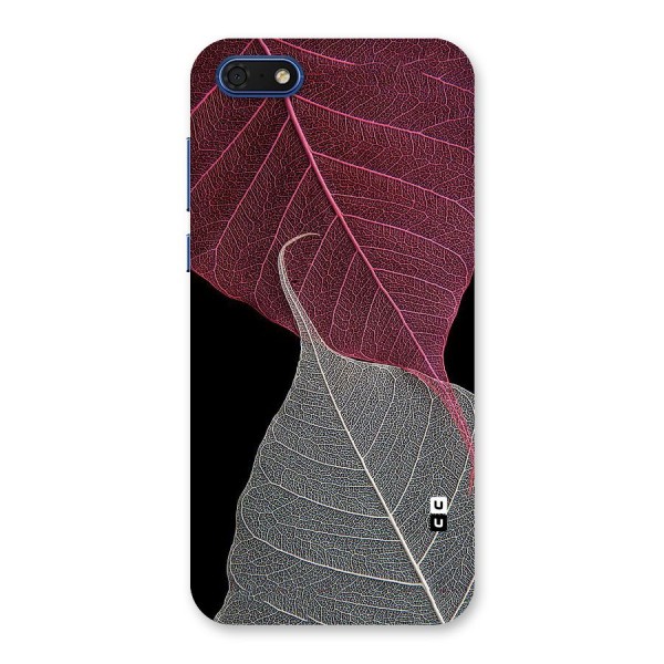 Beauty Leaf Back Case for Honor 7s