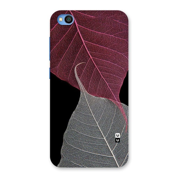 Beauty Leaf Back Case for Redmi Go