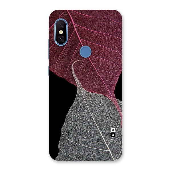 Beauty Leaf Back Case for Redmi Note 6 Pro