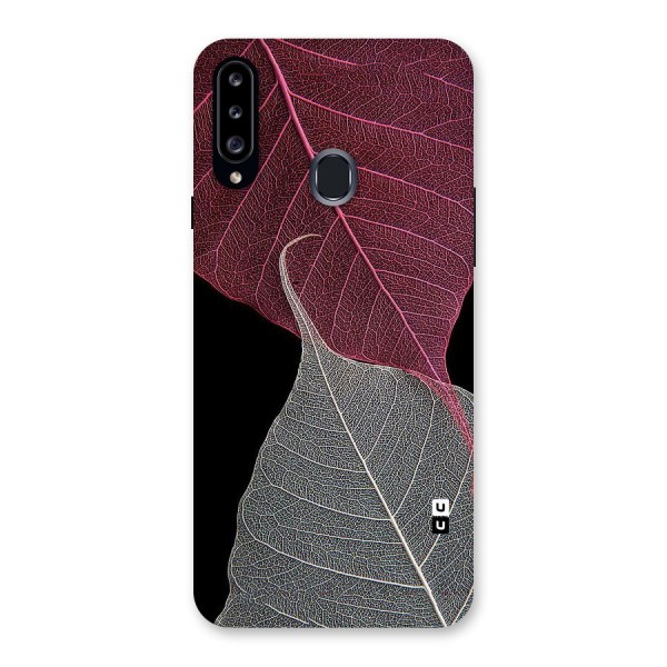 Beauty Leaf Back Case for Samsung Galaxy A20s