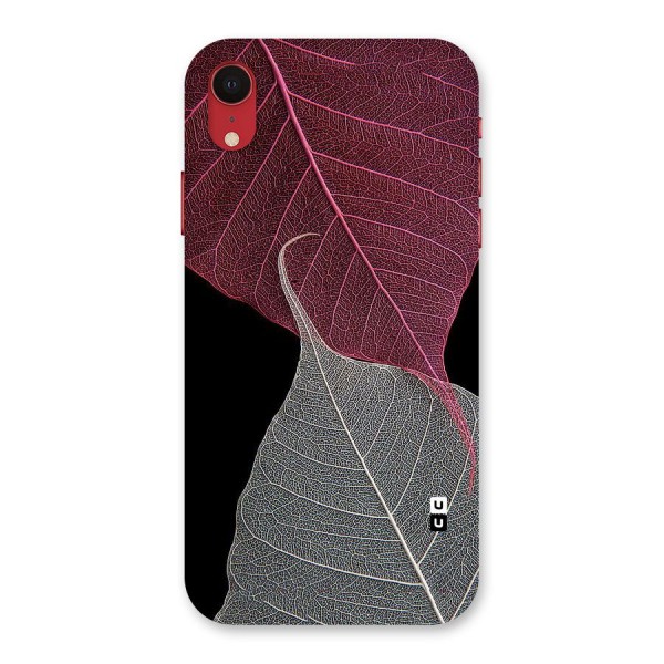 Beauty Leaf Back Case for iPhone XR