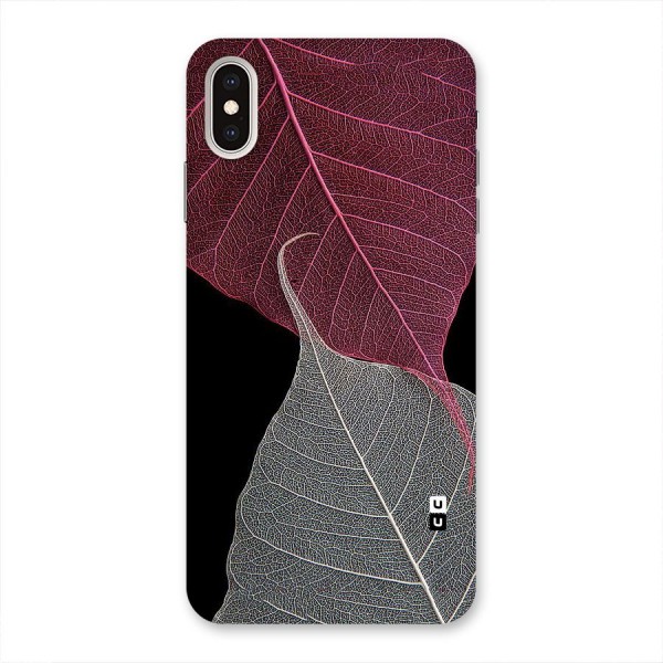 Beauty Leaf Back Case for iPhone XS Max