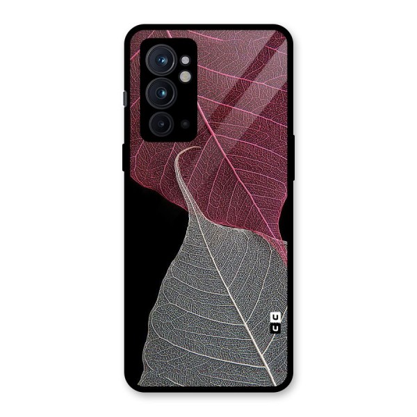 Beauty Leaf Glass Back Case for OnePlus 9RT 5G