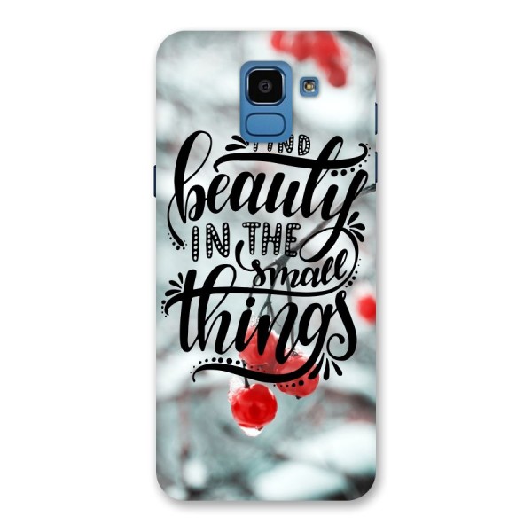 Beauty in Small Things Back Case for Galaxy On6
