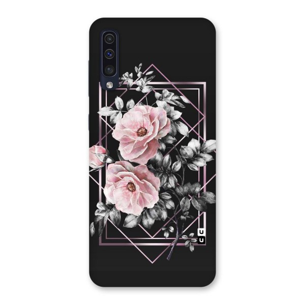 Beguilling Pink Floral Back Case for Galaxy A50