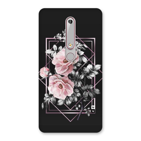 Beguilling Pink Floral Back Case for Nokia 6.1