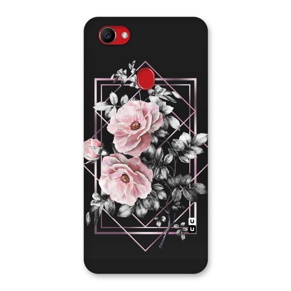 Beguilling Pink Floral Back Case for Oppo F7