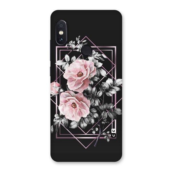 Beguilling Pink Floral Back Case for Redmi Note 5 Pro