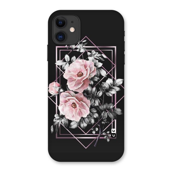 Beguilling Pink Floral Back Case for iPhone 11