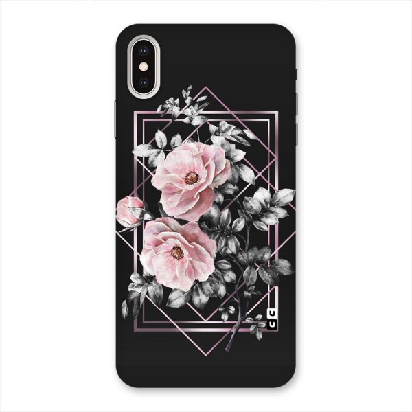 Beguilling Pink Floral Back Case for iPhone XS Max