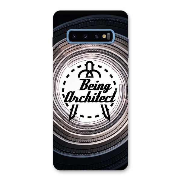 Being Architect Back Case for Galaxy S10 Plus