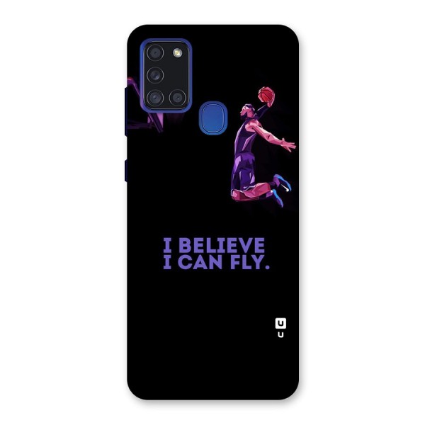 Believe And Fly Back Case for Galaxy A21s