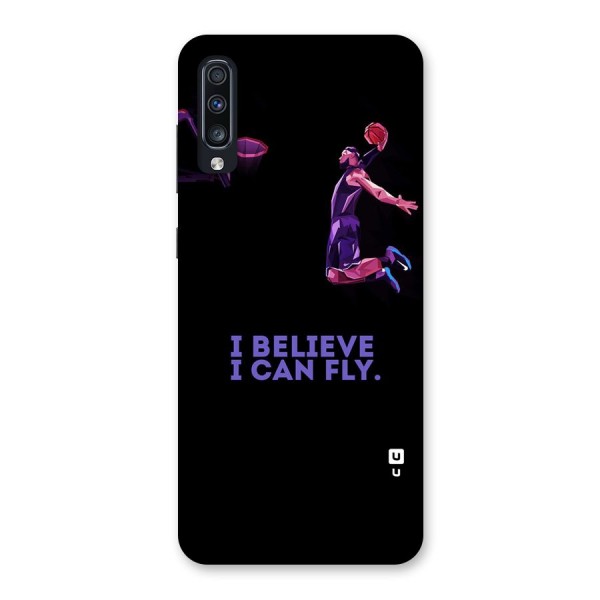 Believe And Fly Back Case for Galaxy A70