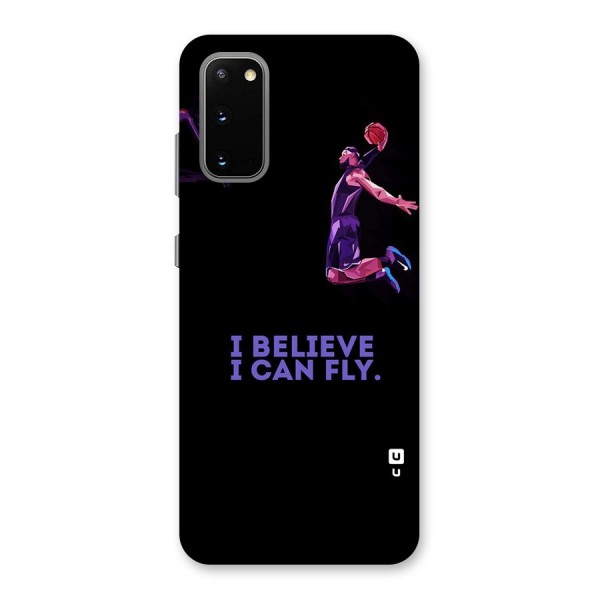 Believe And Fly Back Case for Galaxy S20
