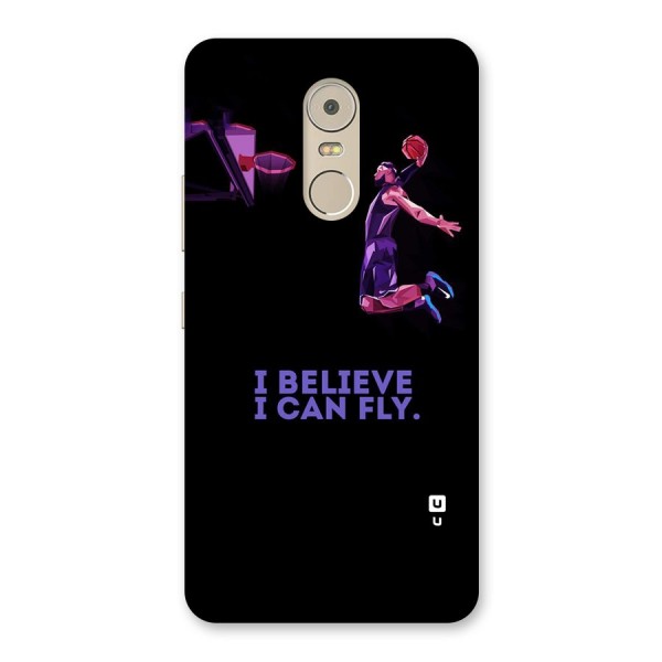 Believe And Fly Back Case for Lenovo K6 Note
