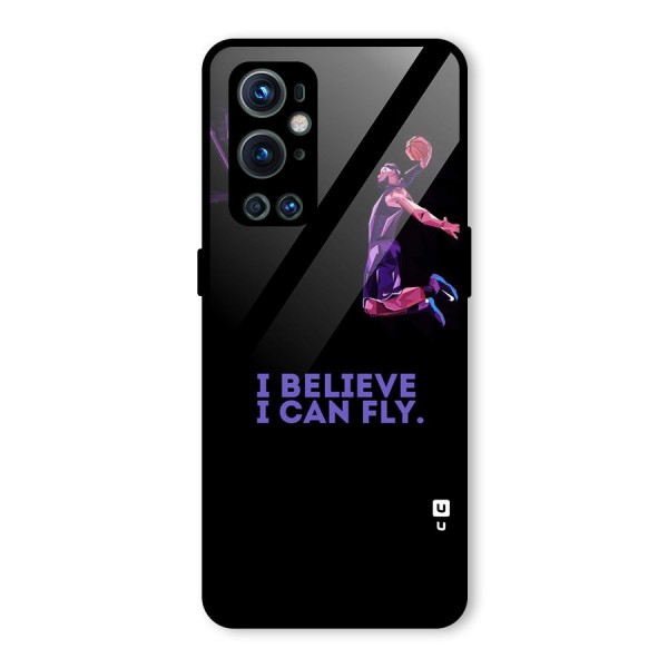 Believe And Fly Glass Back Case for OnePlus 9 Pro