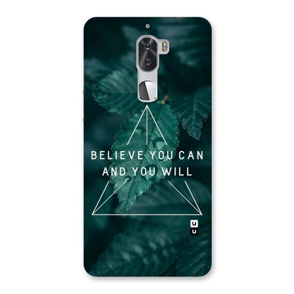 Believe You Can Motivation Back Case for Coolpad Cool 1