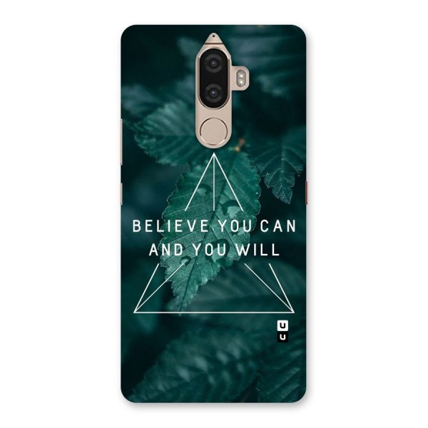 Believe You Can Motivation Back Case for Lenovo K8 Note