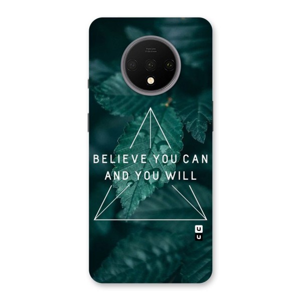 Believe You Can Motivation Back Case for OnePlus 7T