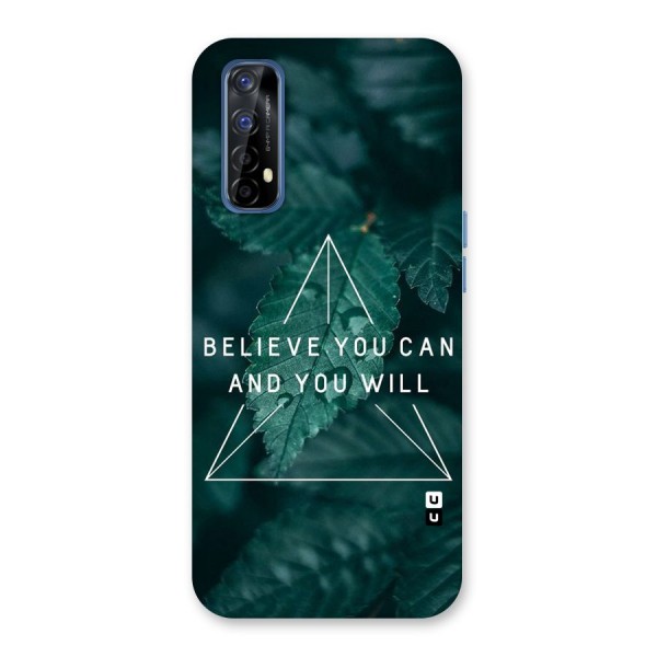 Believe You Can Motivation Back Case for Realme 7