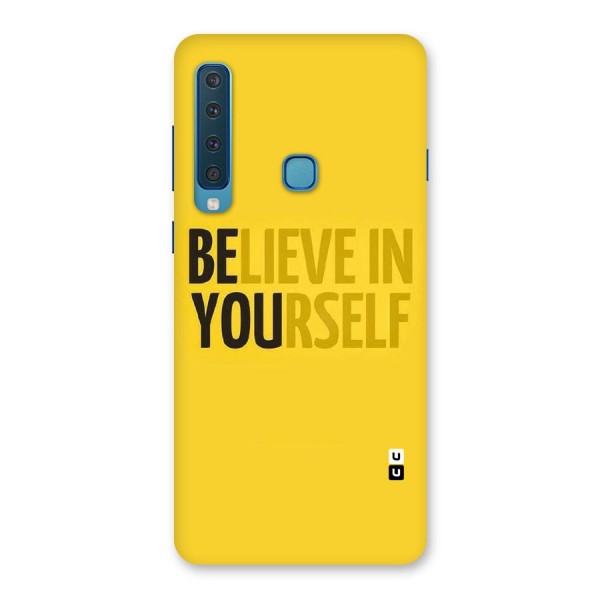 Believe Yourself Yellow Back Case for Galaxy A9 (2018)