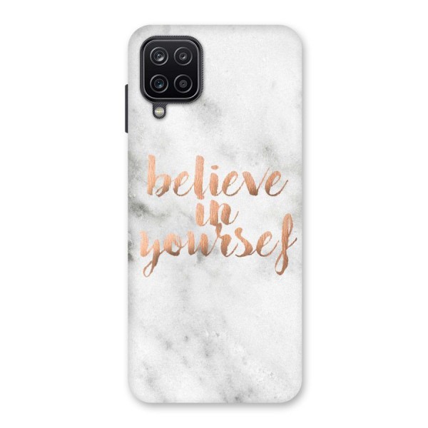 Believe in Yourself Back Case for Galaxy A12