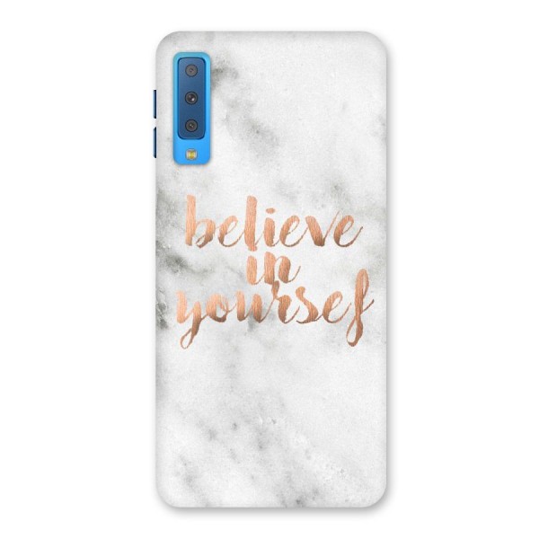 Believe in Yourself Back Case for Galaxy A7 (2018)