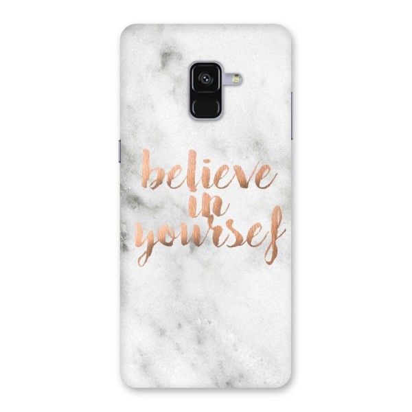 Believe in Yourself Back Case for Galaxy A8 Plus