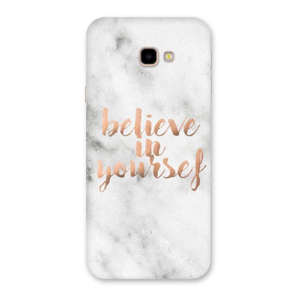 Believe in Yourself Back Case for Galaxy J4 Plus