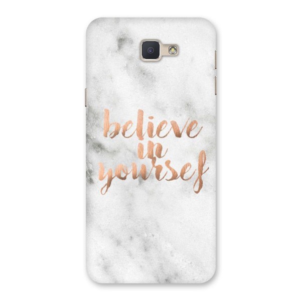 Believe in Yourself Back Case for Galaxy J5 Prime