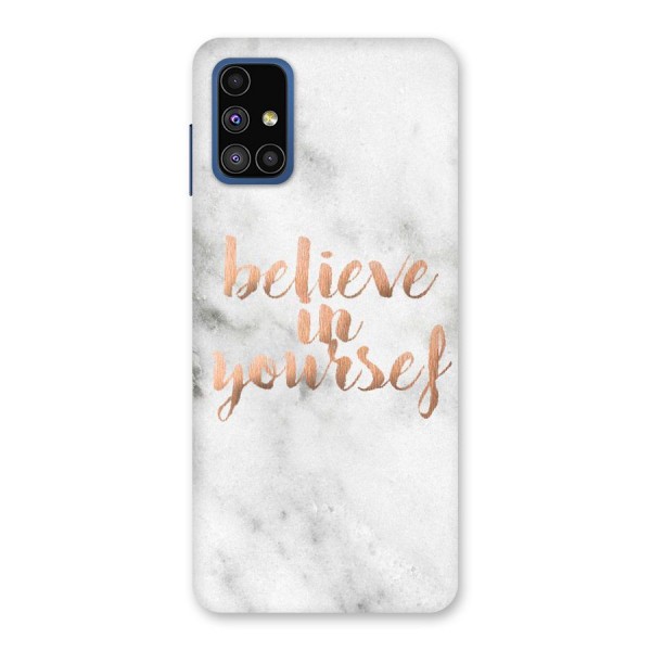 Believe in Yourself Back Case for Galaxy M51