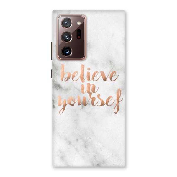 Believe in Yourself Back Case for Galaxy Note 20 Ultra