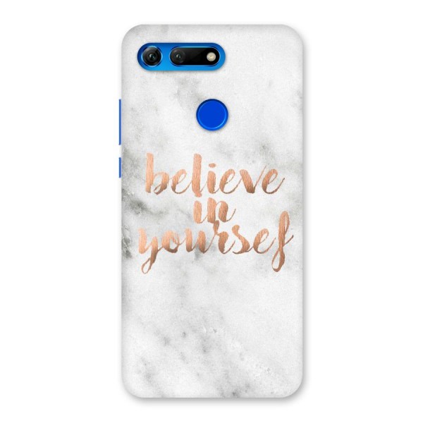 Believe in Yourself Back Case for Honor View 20