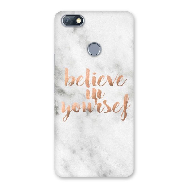 Believe in Yourself Back Case for Infinix Note 5