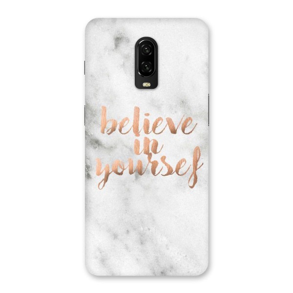 Believe in Yourself Back Case for OnePlus 6T