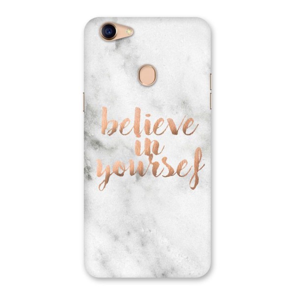 Believe in Yourself Back Case for Oppo F5 Youth