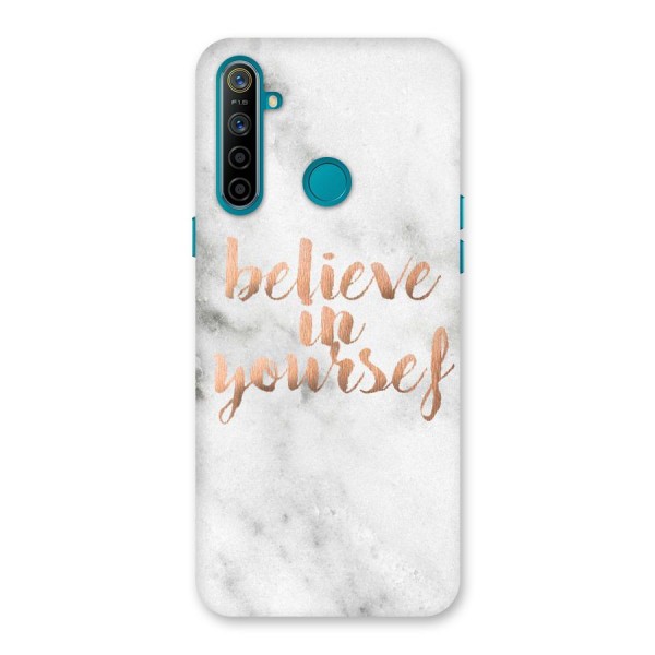 Believe in Yourself Back Case for Realme 5i