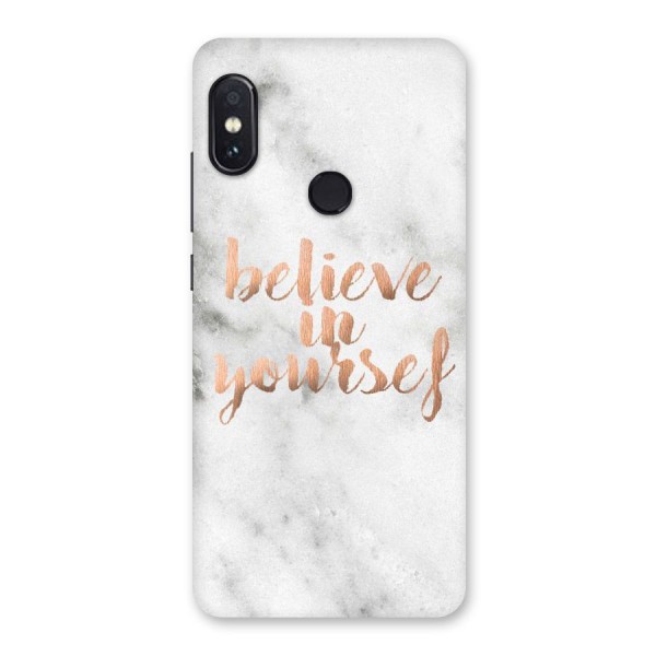 Believe in Yourself Back Case for Redmi Note 5 Pro