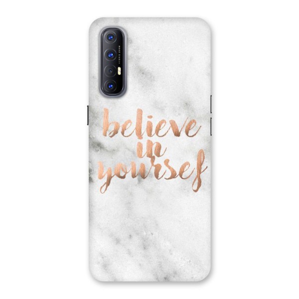 Believe in Yourself Back Case for Reno3 Pro