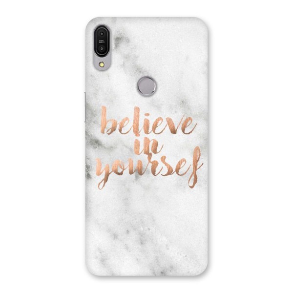 Believe in Yourself Back Case for Zenfone Max Pro M1