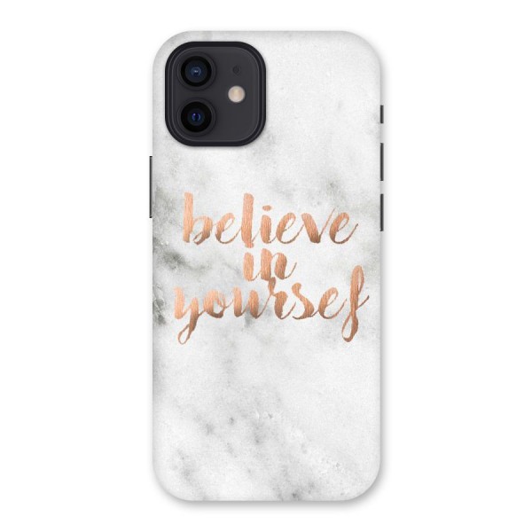Believe in Yourself Back Case for iPhone 12