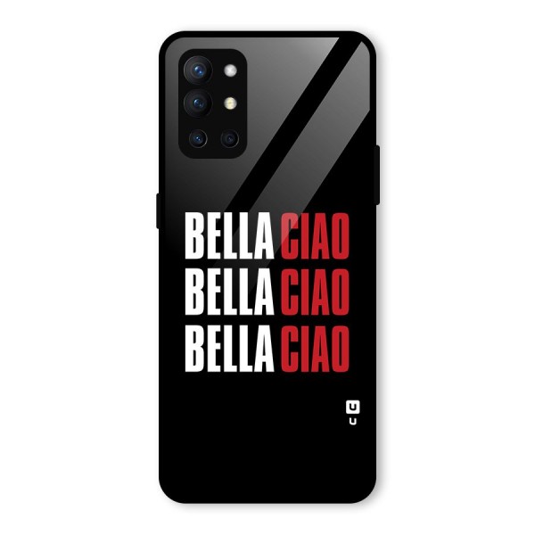 Bella Ciao Bella Ciao Bella Ciao Glass Back Case for OnePlus 9R