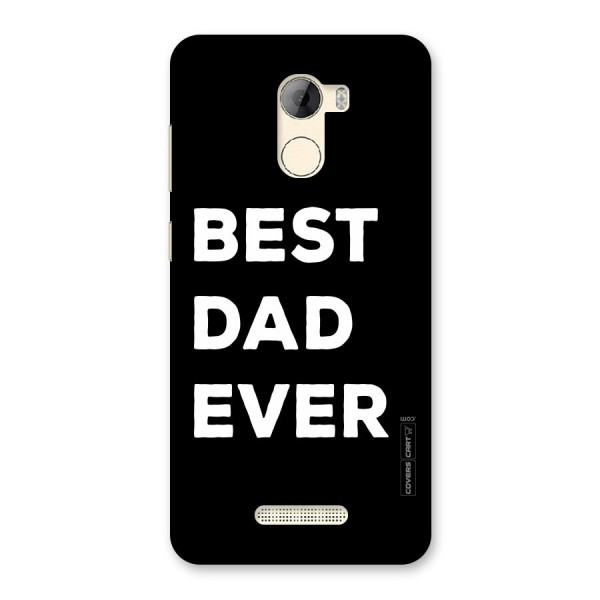 Best Dad Ever Back Case for Gionee A1 LIte