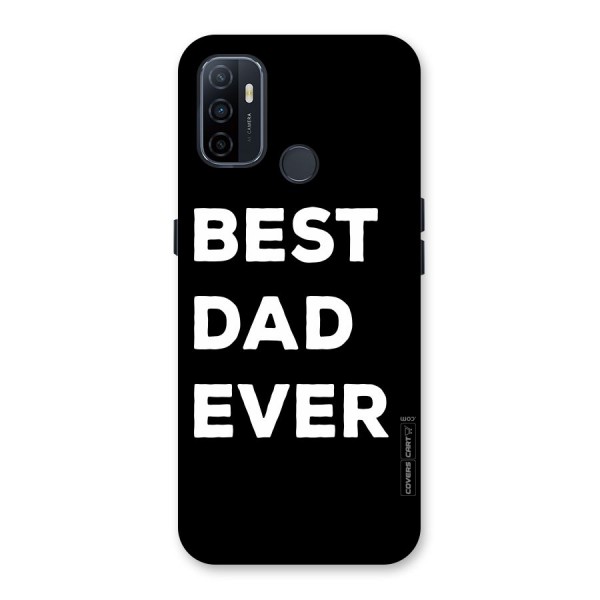 Best Dad Ever Back Case for Oppo A53
