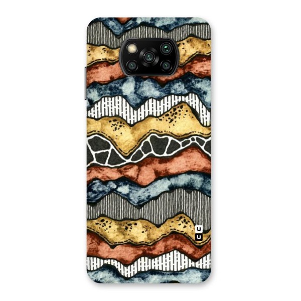 Best Texture Pattern Back Case for Poco X3