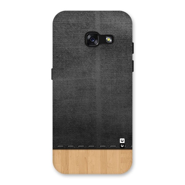 Bicolor Wood Texture Back Case for Galaxy A3 (2017)