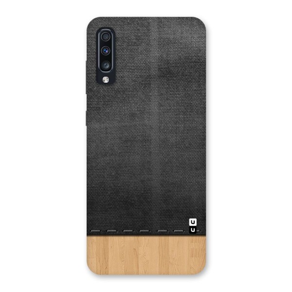 Bicolor Wood Texture Back Case for Galaxy A70s